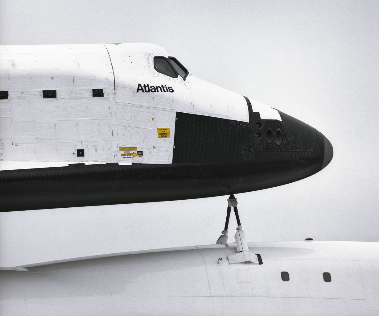 Atlantis Arrival - Crew Compartment - Kennedy Space Center - 1985