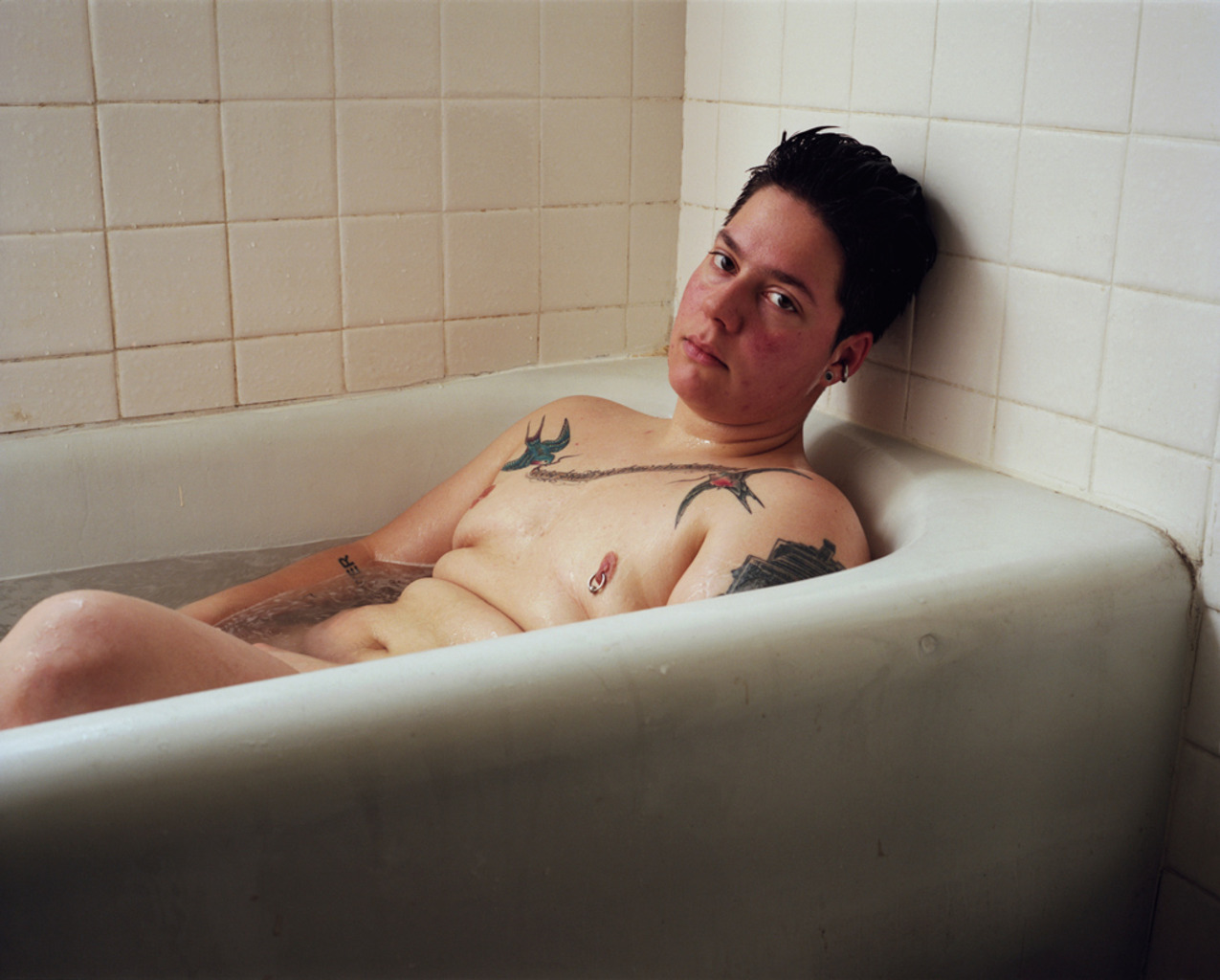 Self-portrait (bath), 2012