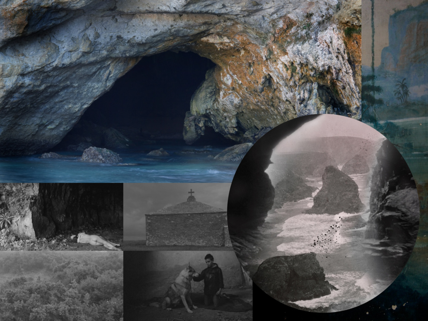 All work from "Mythologies"
and “Fractal Scars, Salt Water and
Tears”.