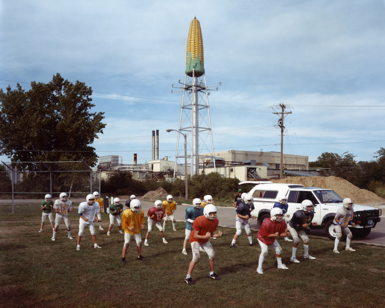 <em>Post Bulletins Practicing at Graham Park, Rochester, Minnesota,</em> 1988
