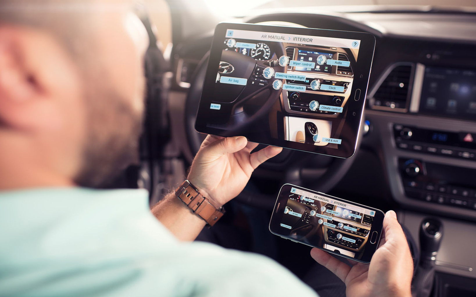 The Virtual Guide app is offered as a free download in the Apple App Store and on Google Play