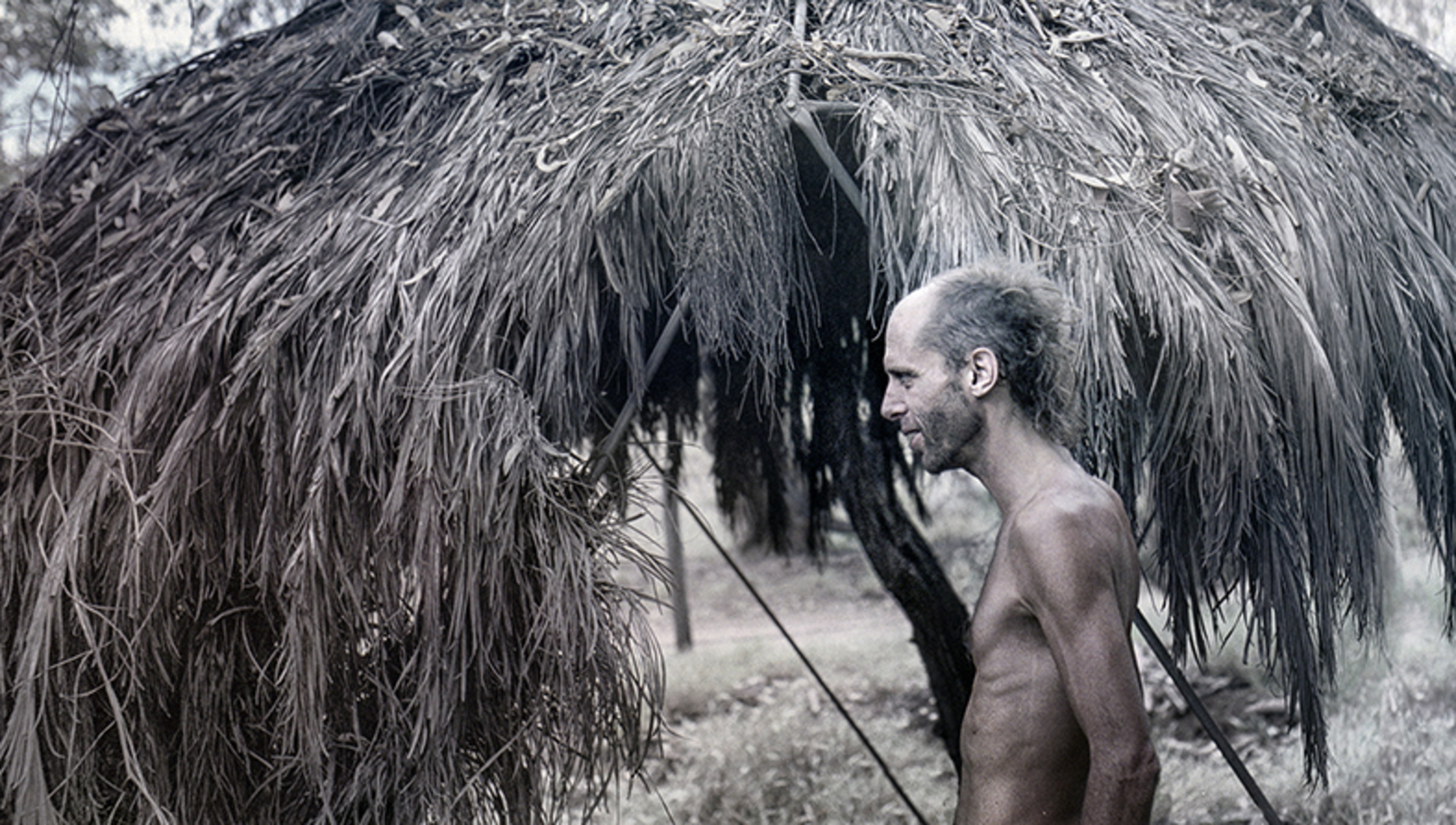 Onno and the Gunyah (Alice Springs NT, January 2014)