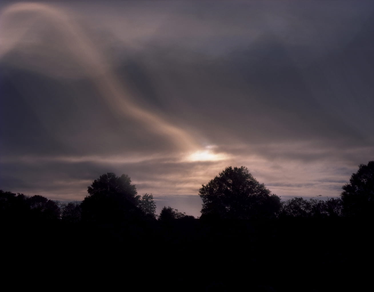 Sunset, Walden Woods