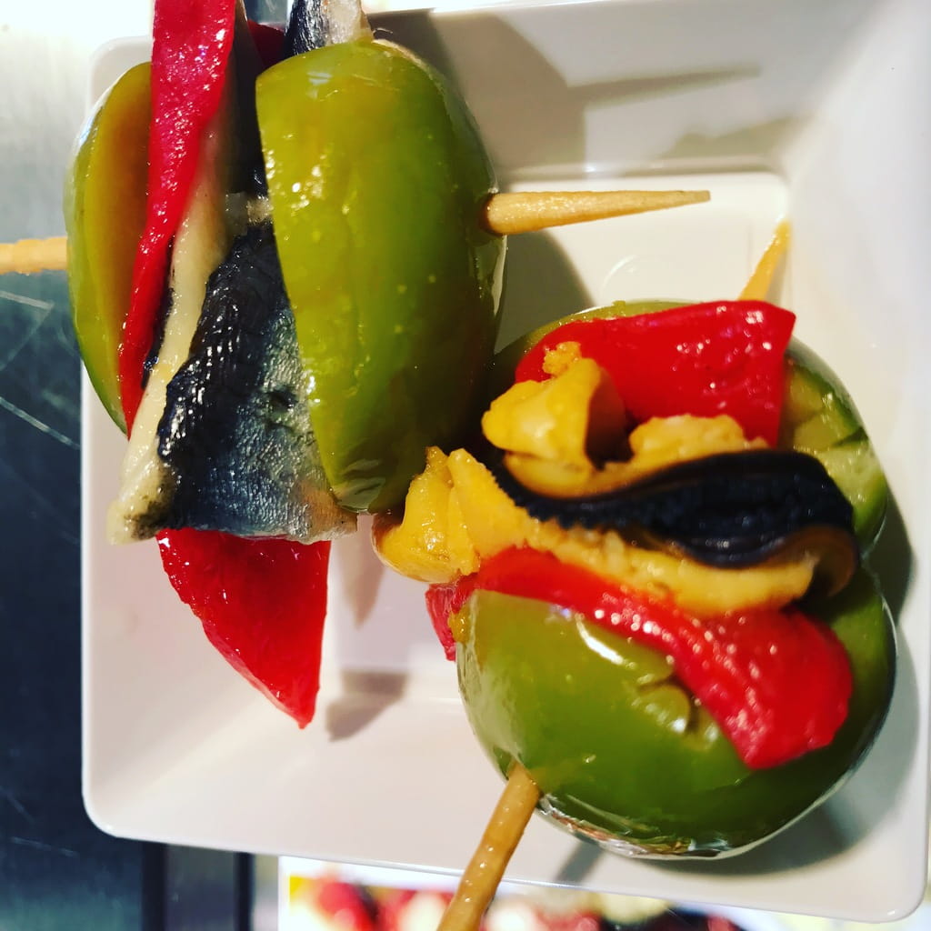 The winner of the day. Olives with Anchovy and with Mussel.