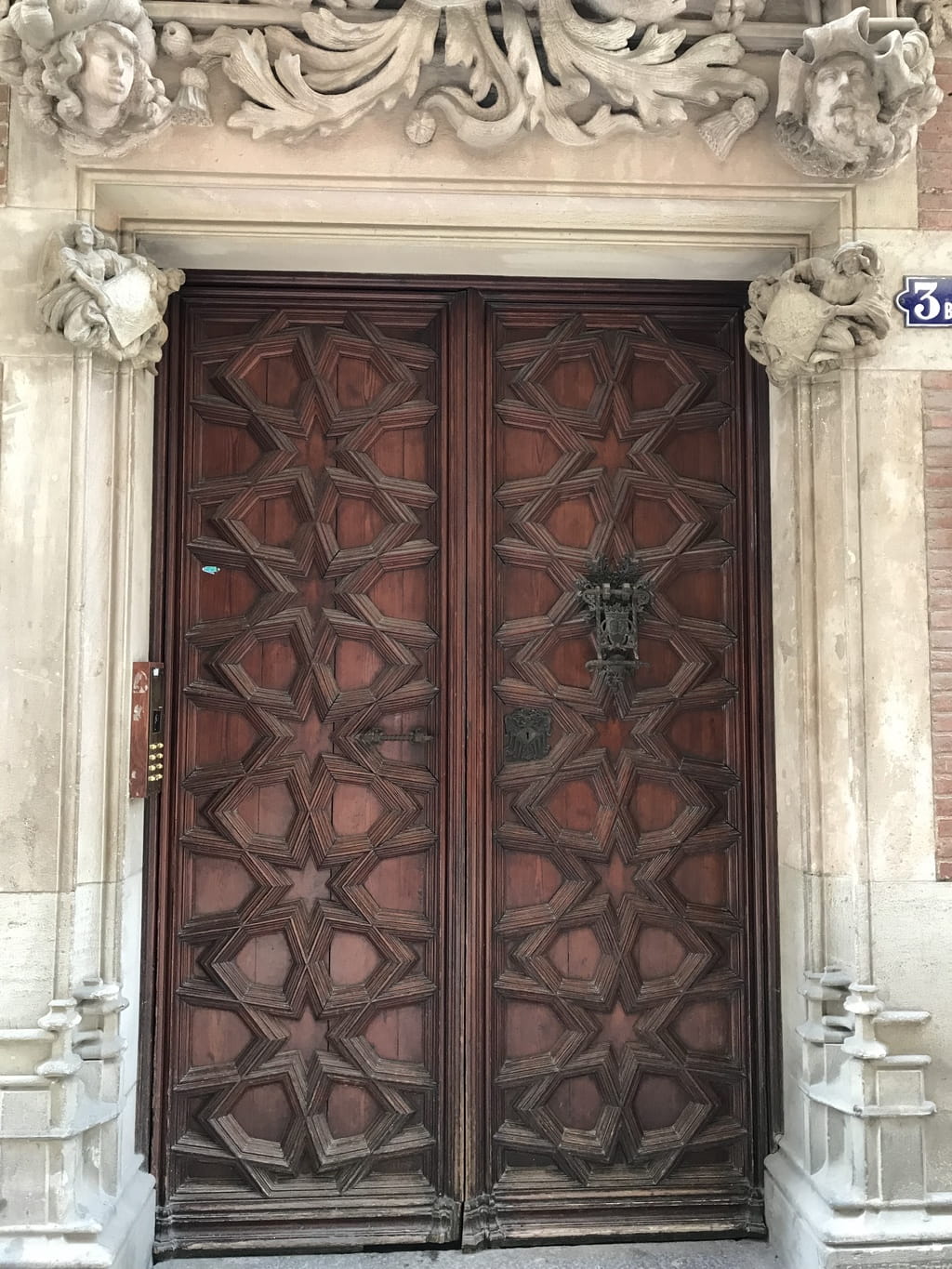 The doors talk to me