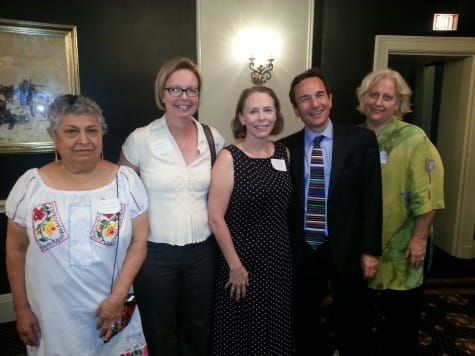 Nurse Practitioner Anna Murphy (2nd from left), NWGI Nurse Honoree 2018