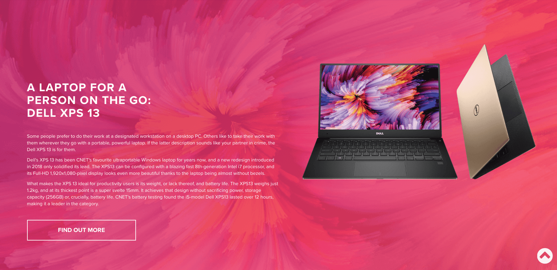 The second grid containing ext on the left and picture on the right.