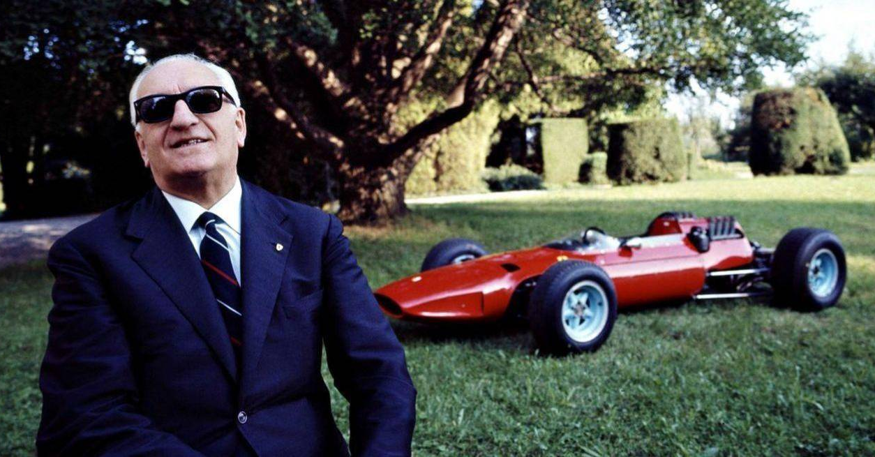 Enzo in 1964, with the Formula 1 title winning 158