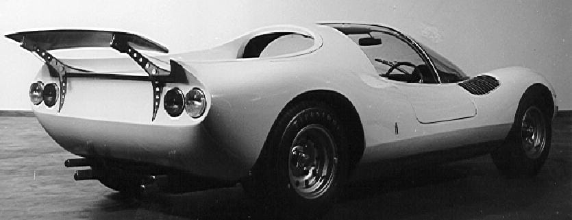 Rear Section of the 206 Competizione Prototipo