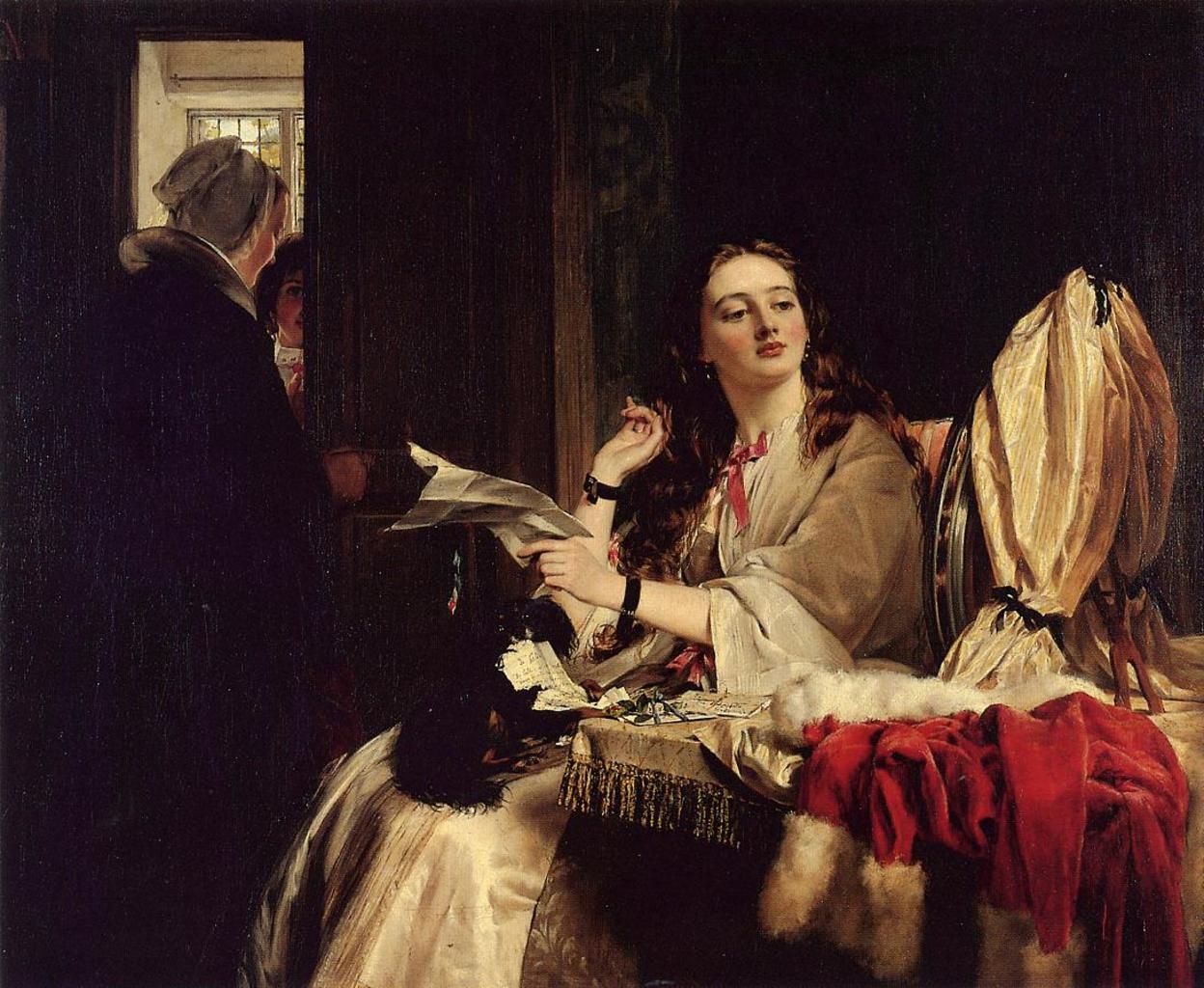 St. Valentine’s Day. John Callcott Horsley (1817–1903). WIKIMEDIA COMMONS