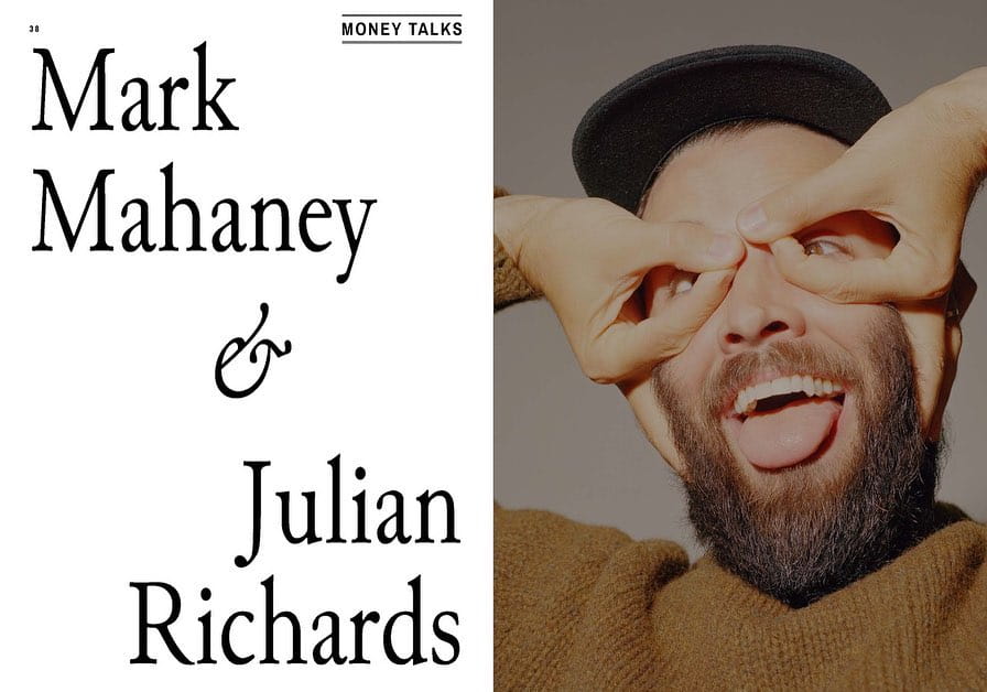 Money Talks from Rocket Science Magazine’s first issue. Photo by Damien Maloney.