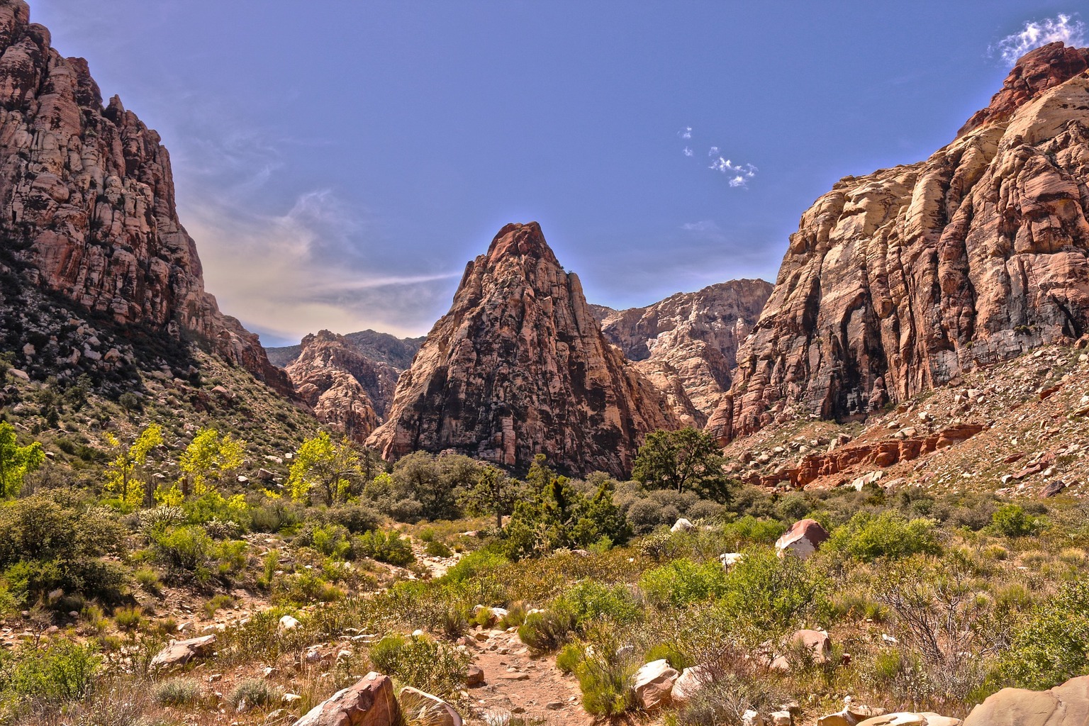 Head out to Red Rock Canyon for some stunning views.